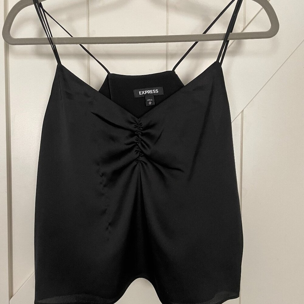 Express Cami Tank Top & Pants Set 2-Piece Set Party Black Womens Medium 8-10